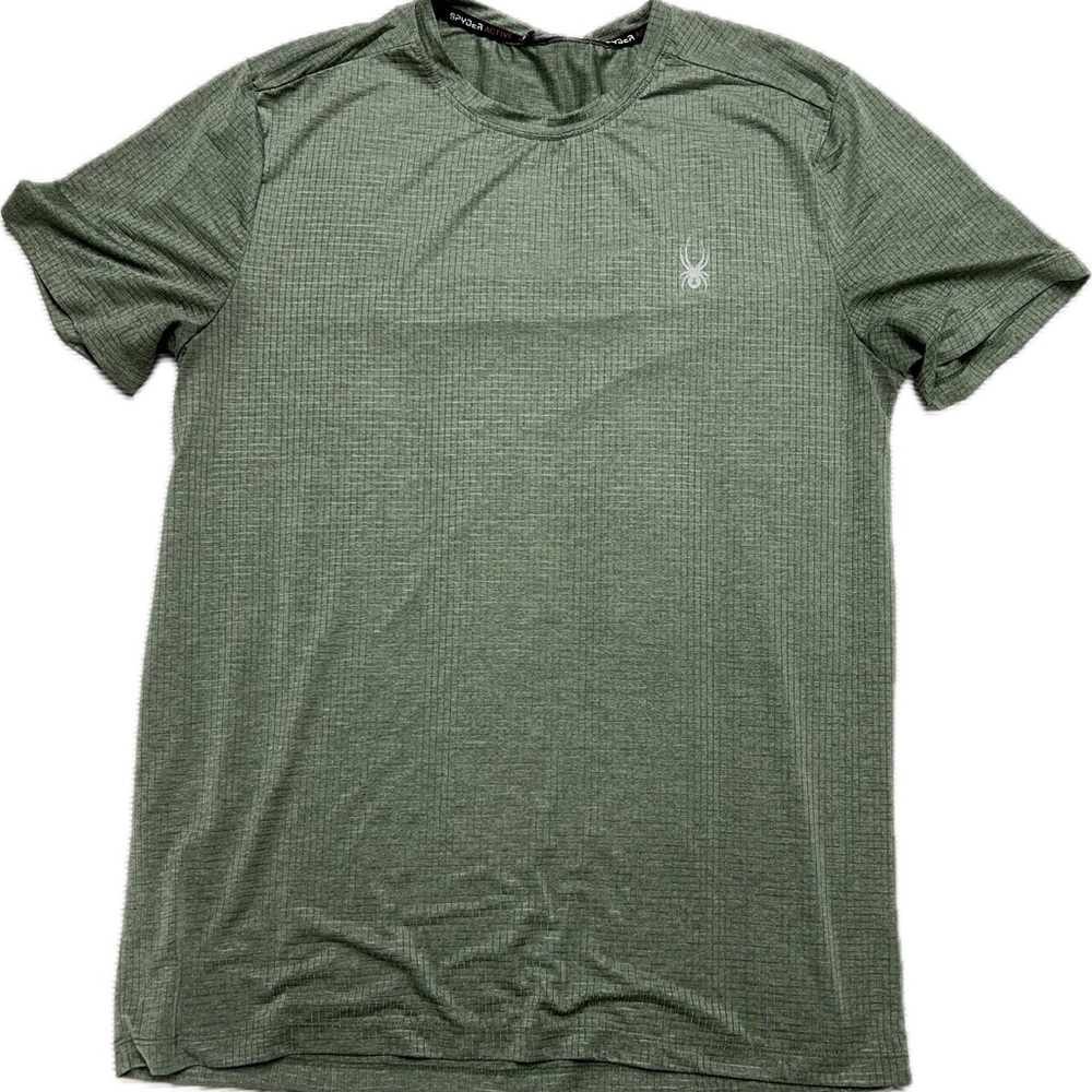 Spyder Men's Olive Short Sleeve Tee